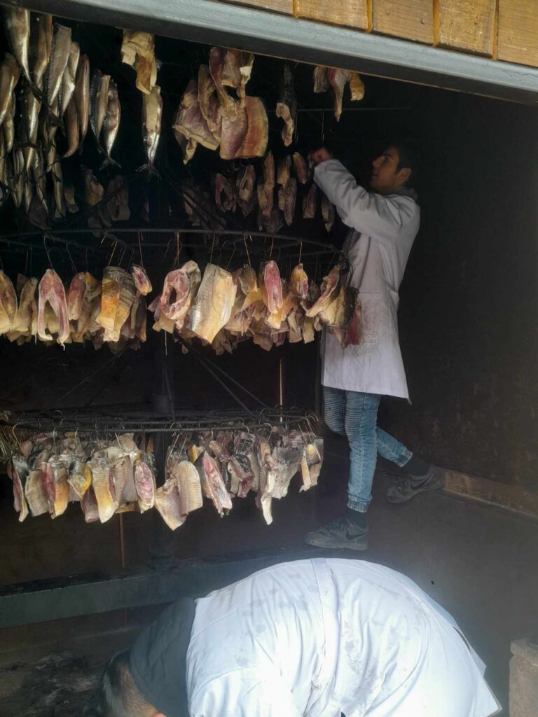 Обрада димљених риба